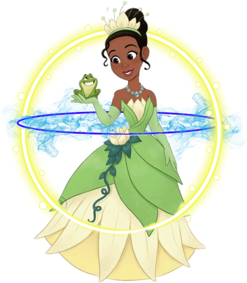 Princess Tianaand Frog Friend