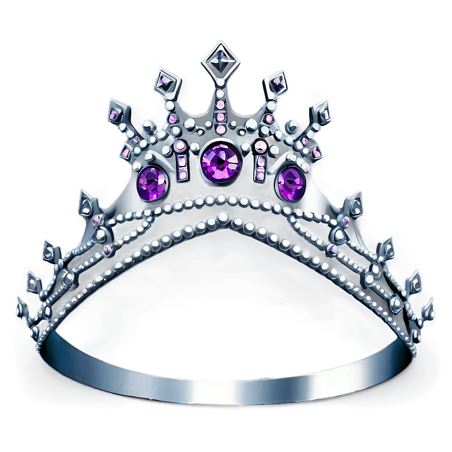 Princess White Crown Png Qax