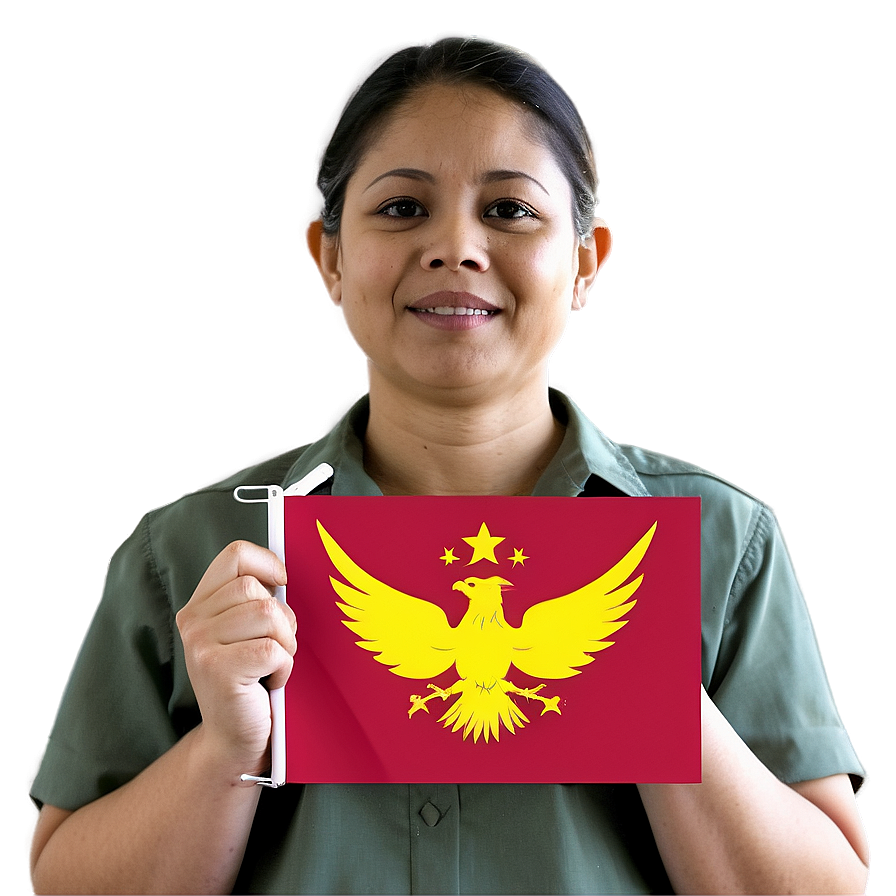 Principal With Flag Png Nab