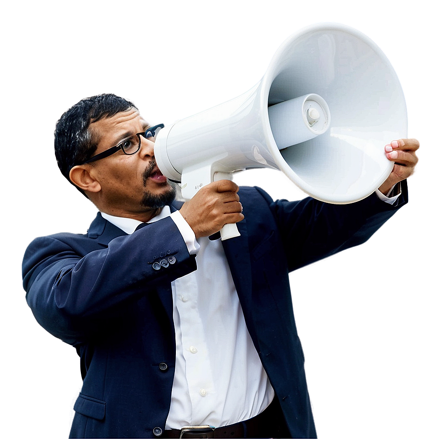 Principal With Megaphone Png Trf