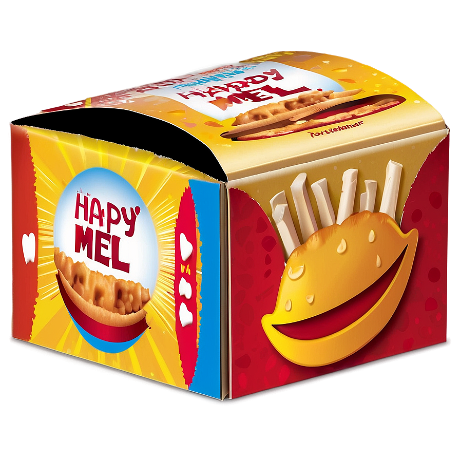 Printable Happy Meal Box Template Png Lye