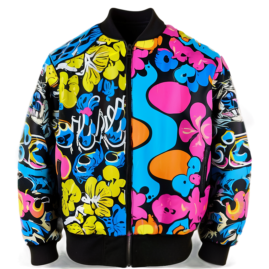 Printed Bomber Jacket Unique Png 78