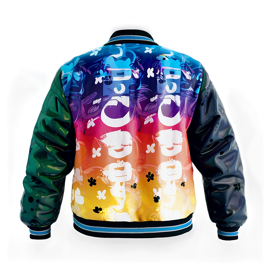 Printed Bomber Jacket Unique Png Ryt37