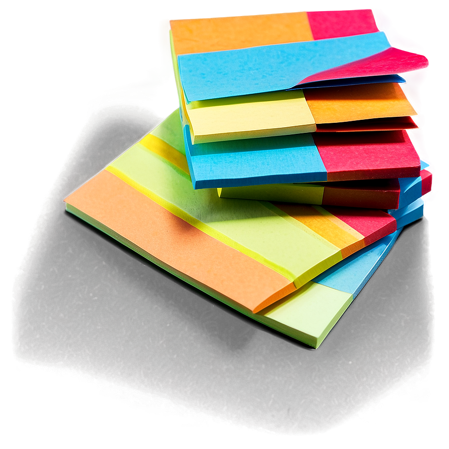 Printed Post It Note Png 05252024