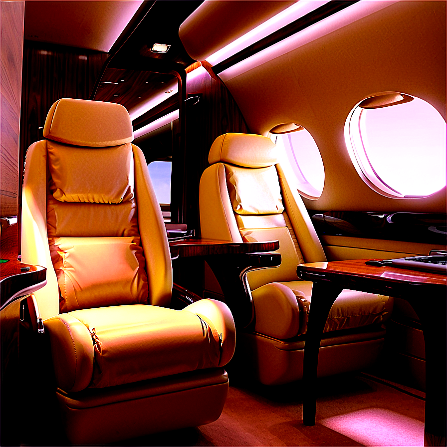 Private Jet Interior Png 67