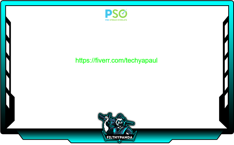 Pro Stream Overlay_ Gaming Webcam Frame