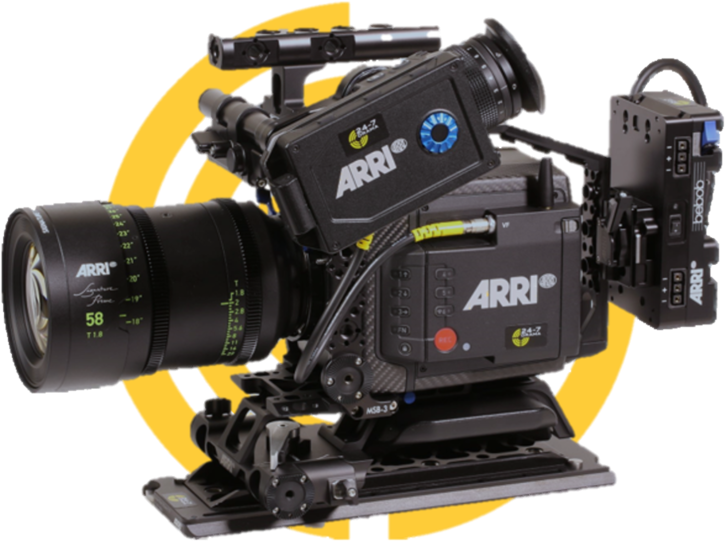 Professional A R R I Cinema Camera Setup