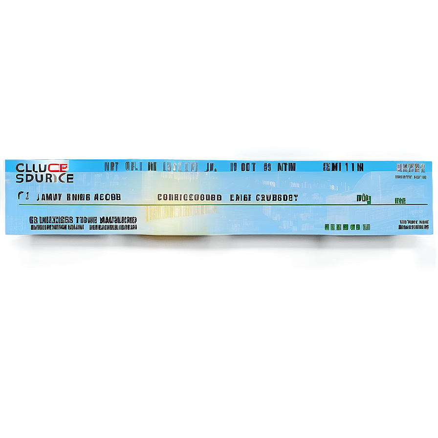 Professional Bank Check Design Png 91