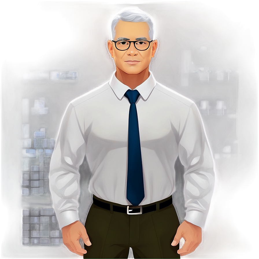 Professional Boss Avatar Png Cso