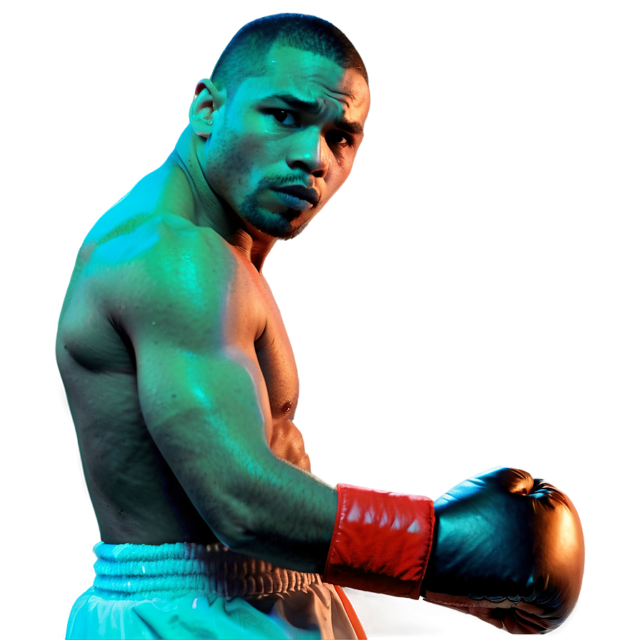 Professional Boxer In Ring Png 06242024