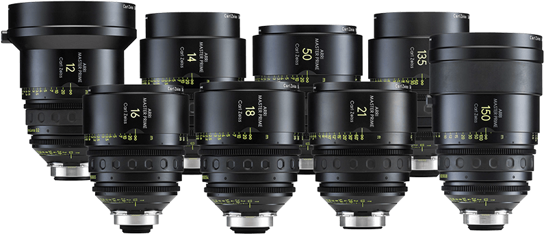 Professional Camera Lenses Collection