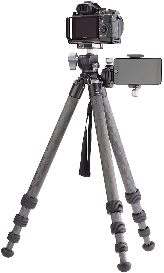 Professional Cameraand Smartphone Tripod