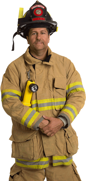 Professional Firefighter Portrait