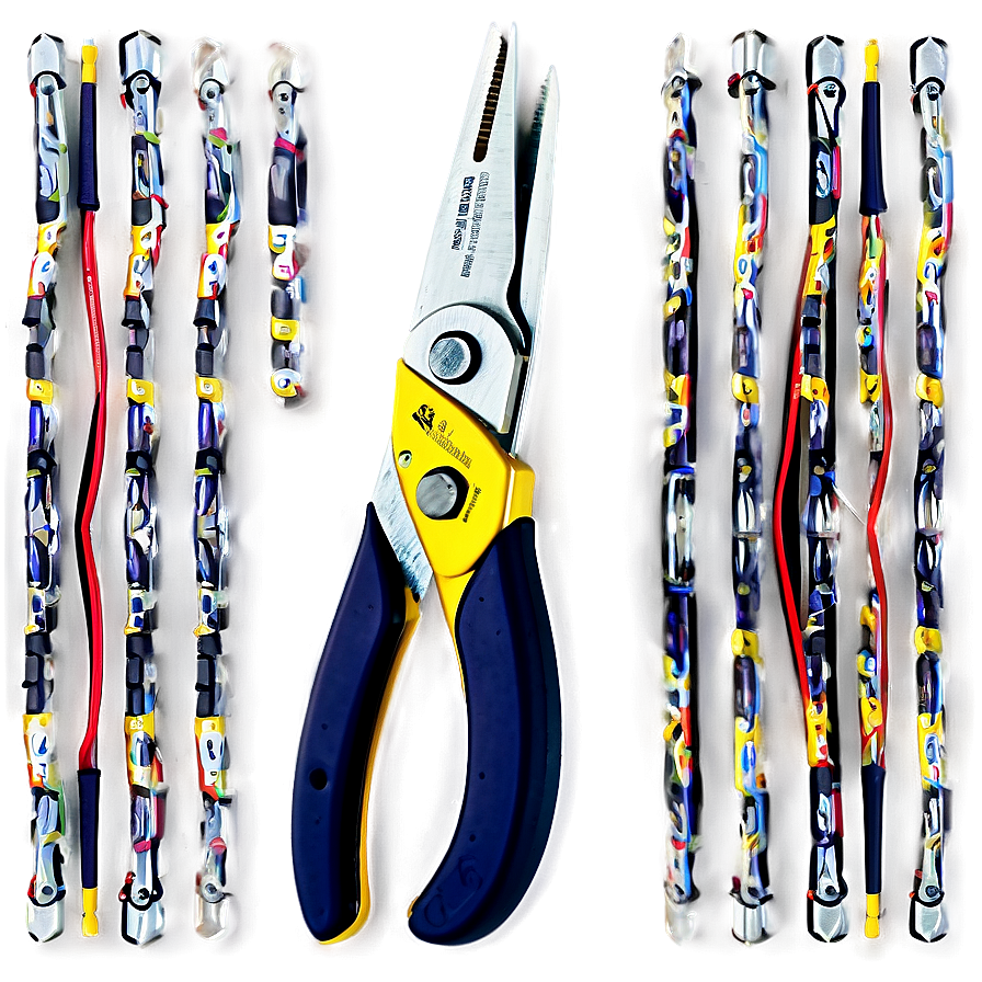 Professional Grade Cable Cutting Shears Png Dua