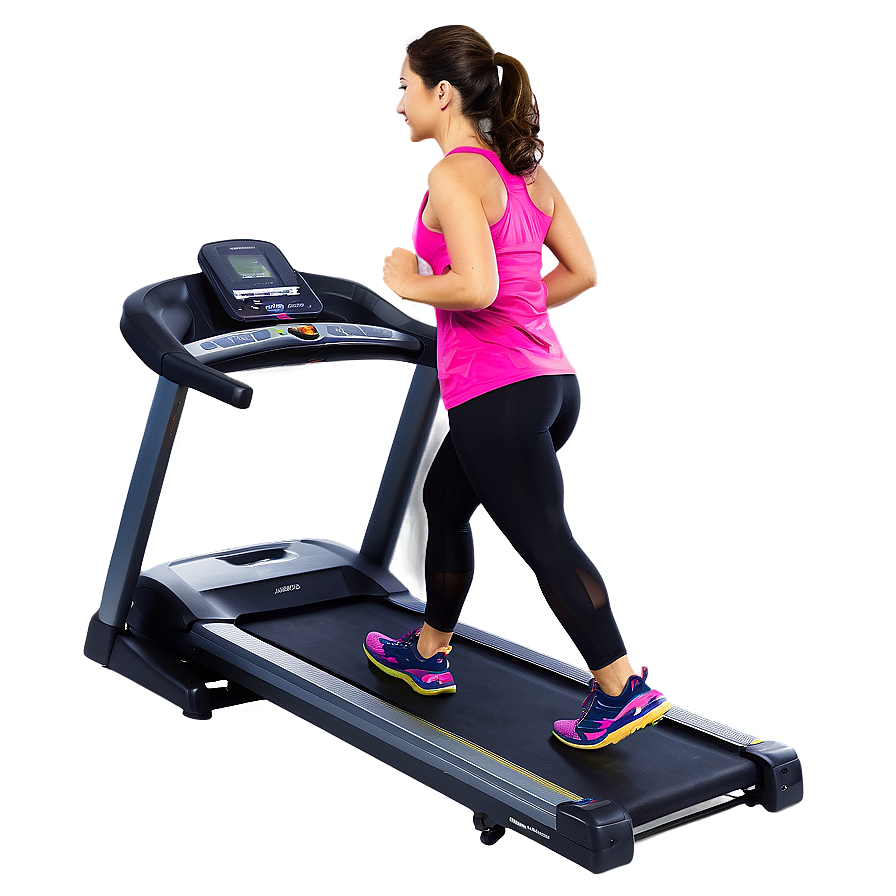 Professional Gym Treadmill Png 05242024