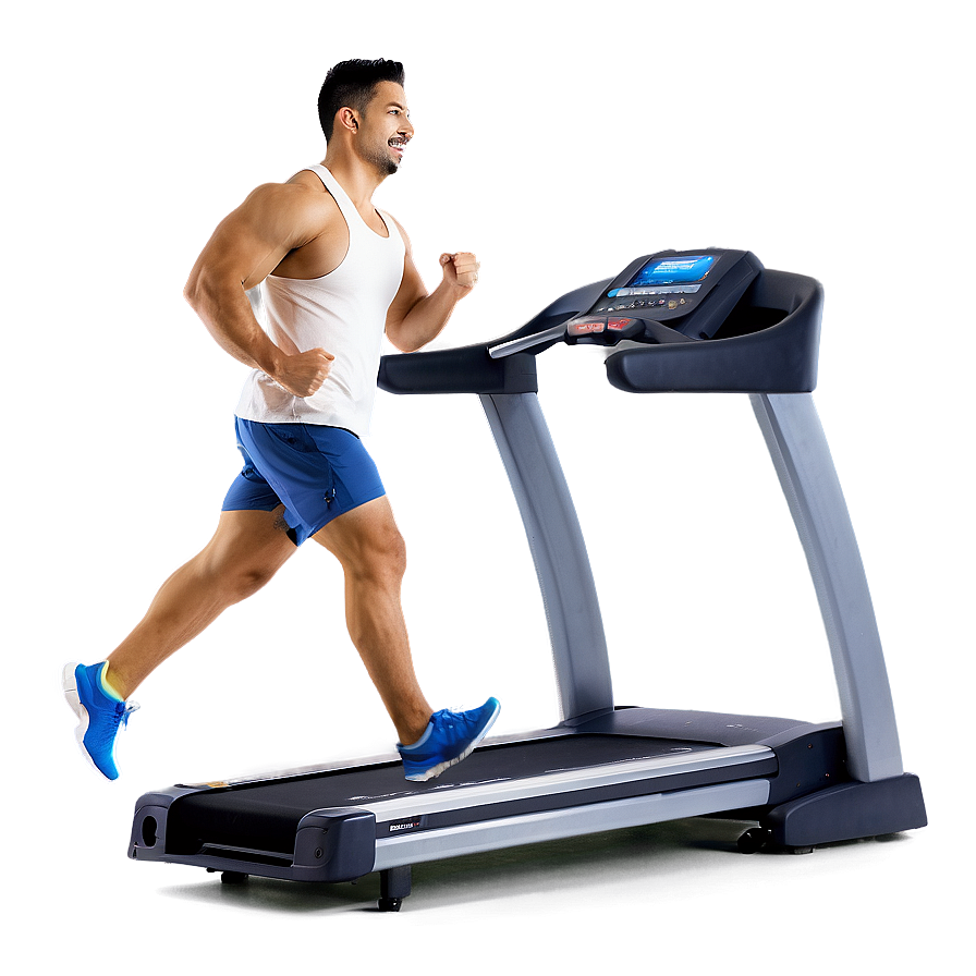 Professional Gym Treadmill Png 46