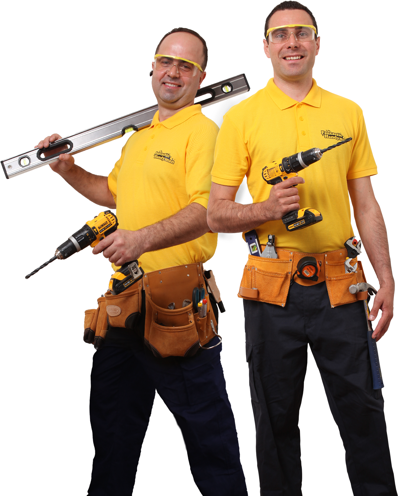 Professional Handymen Tools Ready