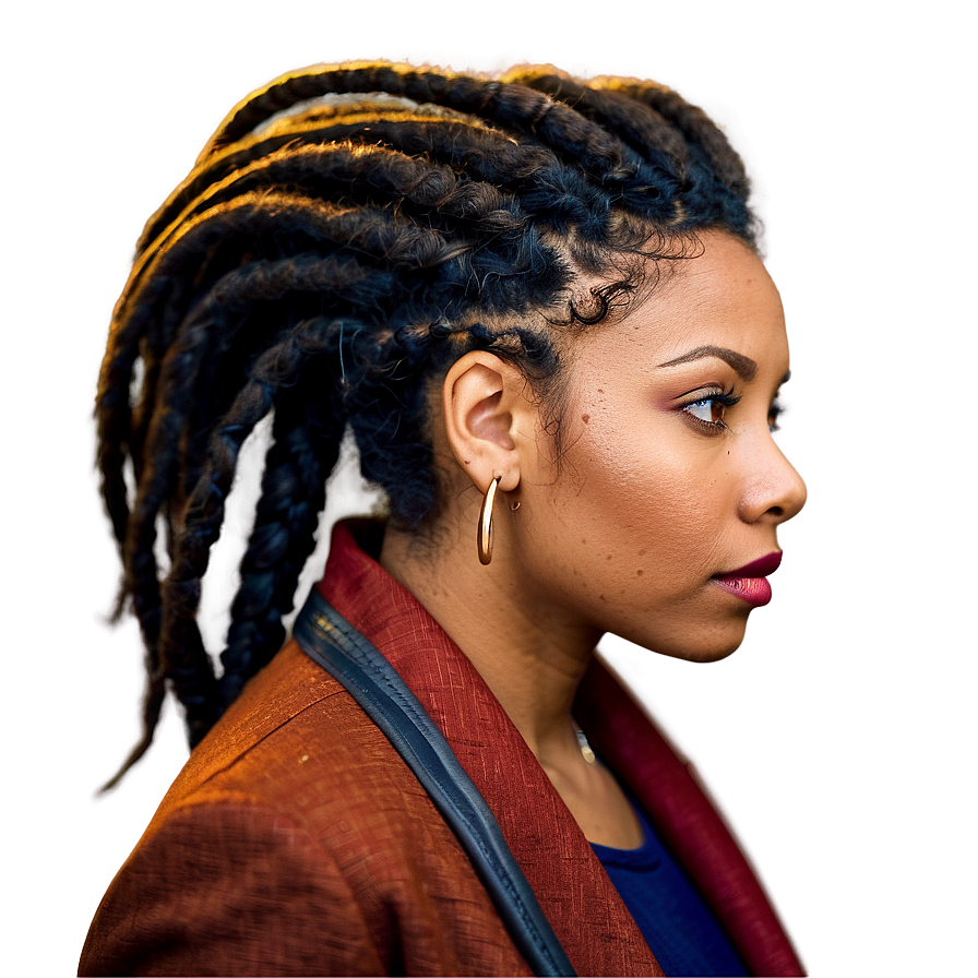 Professional Looks With Dreadlocks Png 06252024