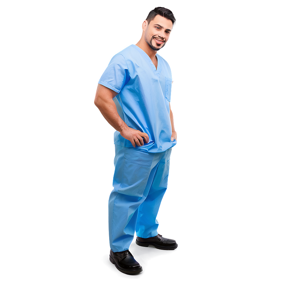 Professional Male Nurse Png 06292024