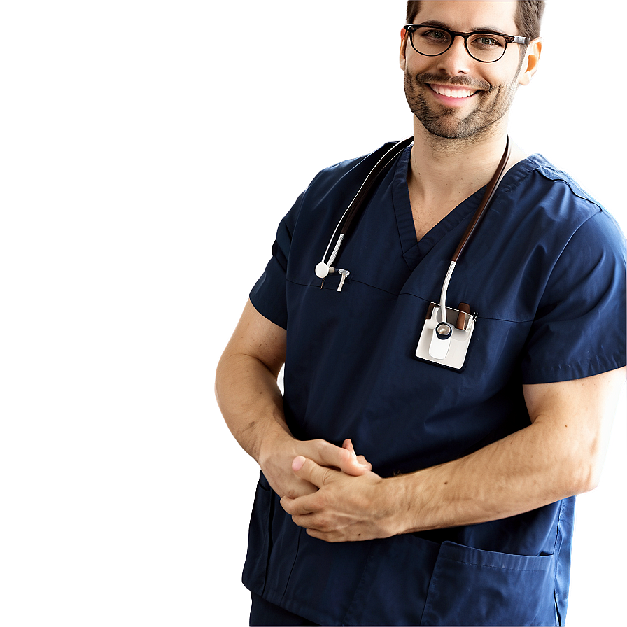 Professional Male Nurse Png 11