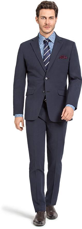 Professional Manin Blue Suit