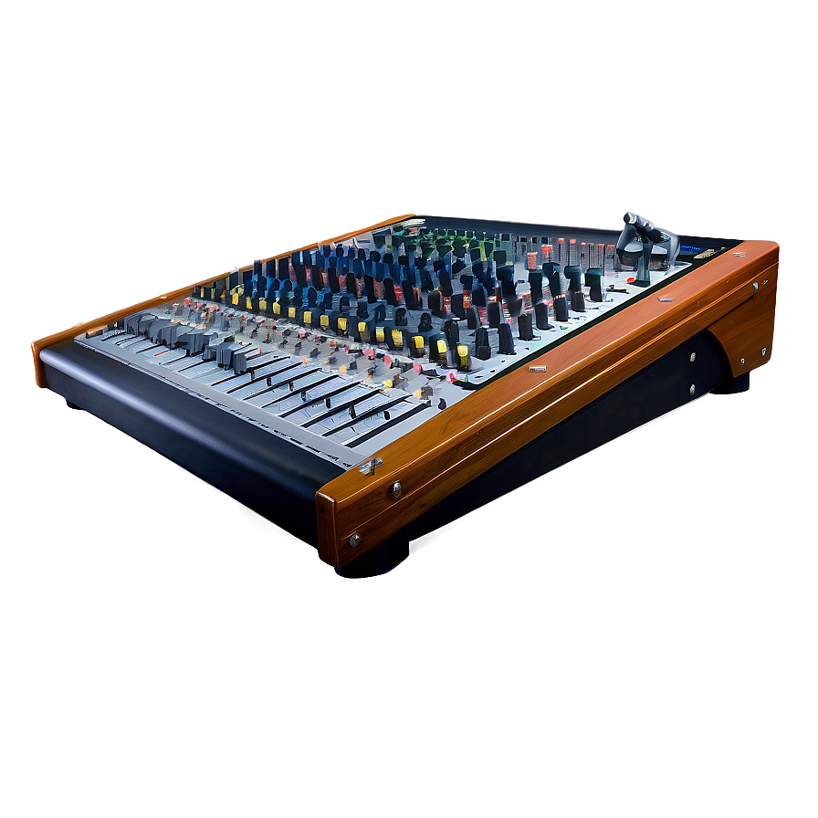 Professional Mixing Console Png 2