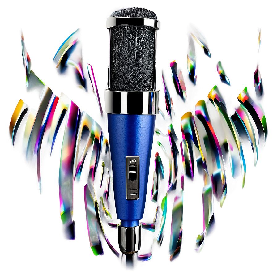 Professional Podcast Microphone Png 06202024