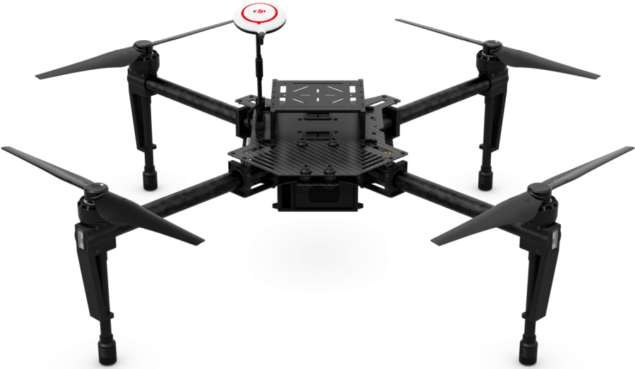 Professional Quadcopter Drone No Background