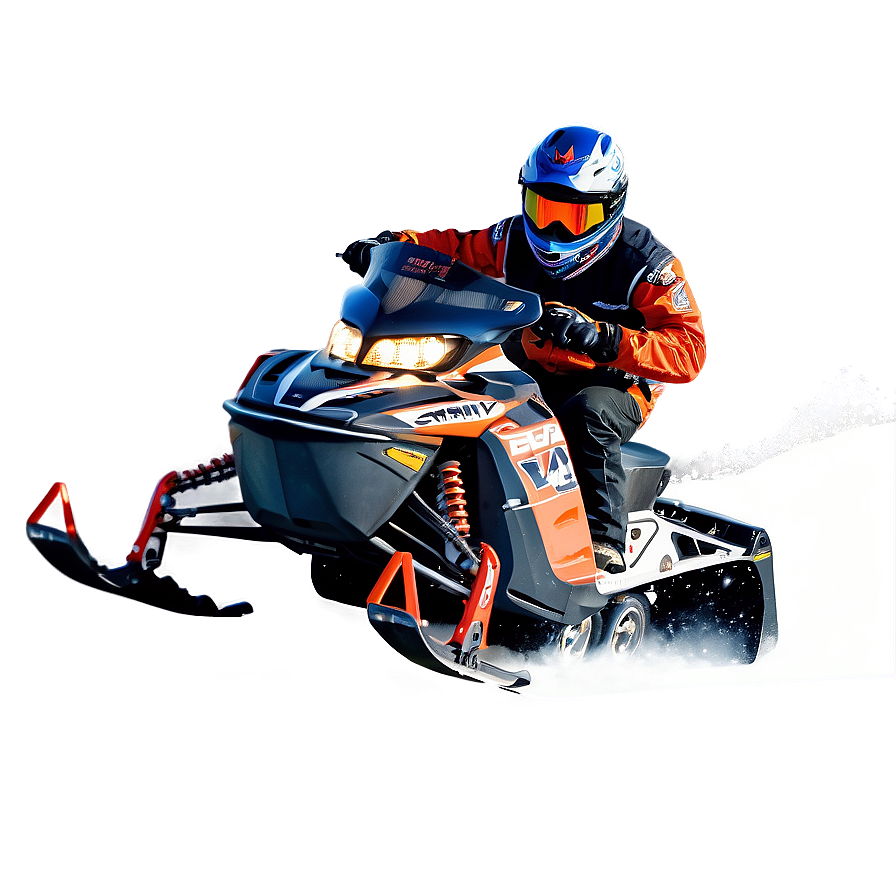 Professional Snowmobile Racing Png 06252024