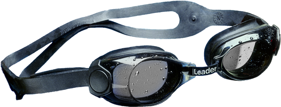 Professional Swimming Goggles Water Droplets