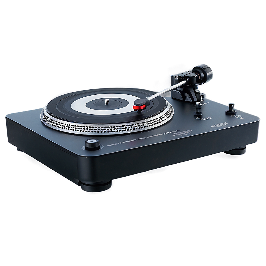 Professional Turntable Setup Png 06202024