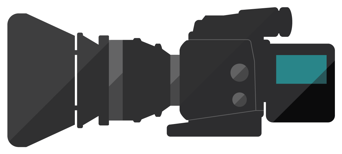 Professional Video Camera Icon