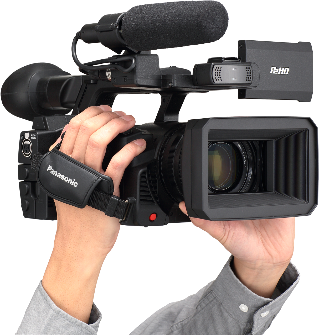 Professional Video Camerain Use