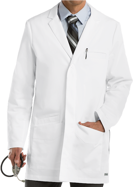 Professional White Lab Coat