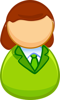 Professional Woman Vector Icon