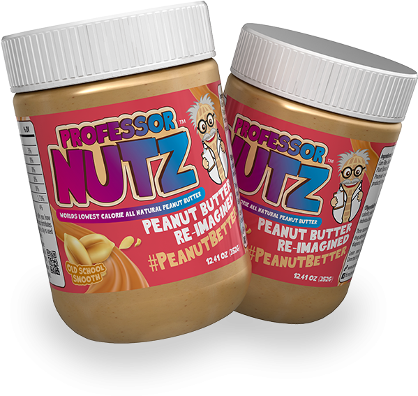 Professor Nutz Peanut Butter Jars