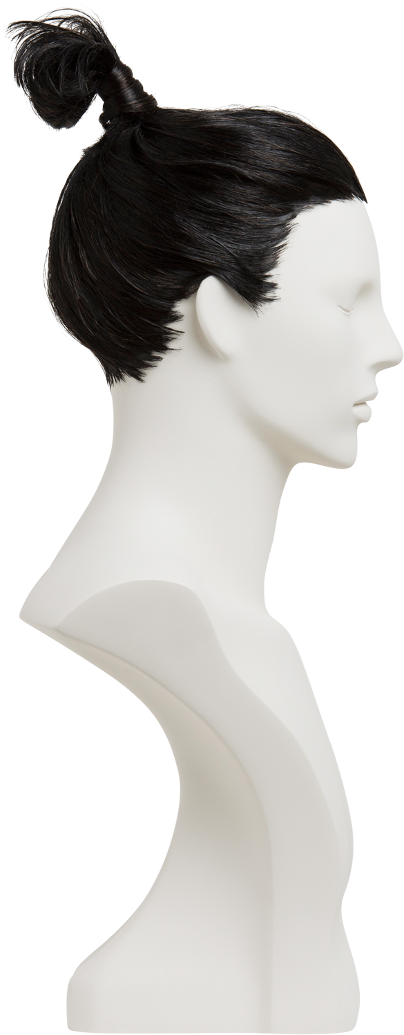 Profile View Female Mannequinwith Hair Bun