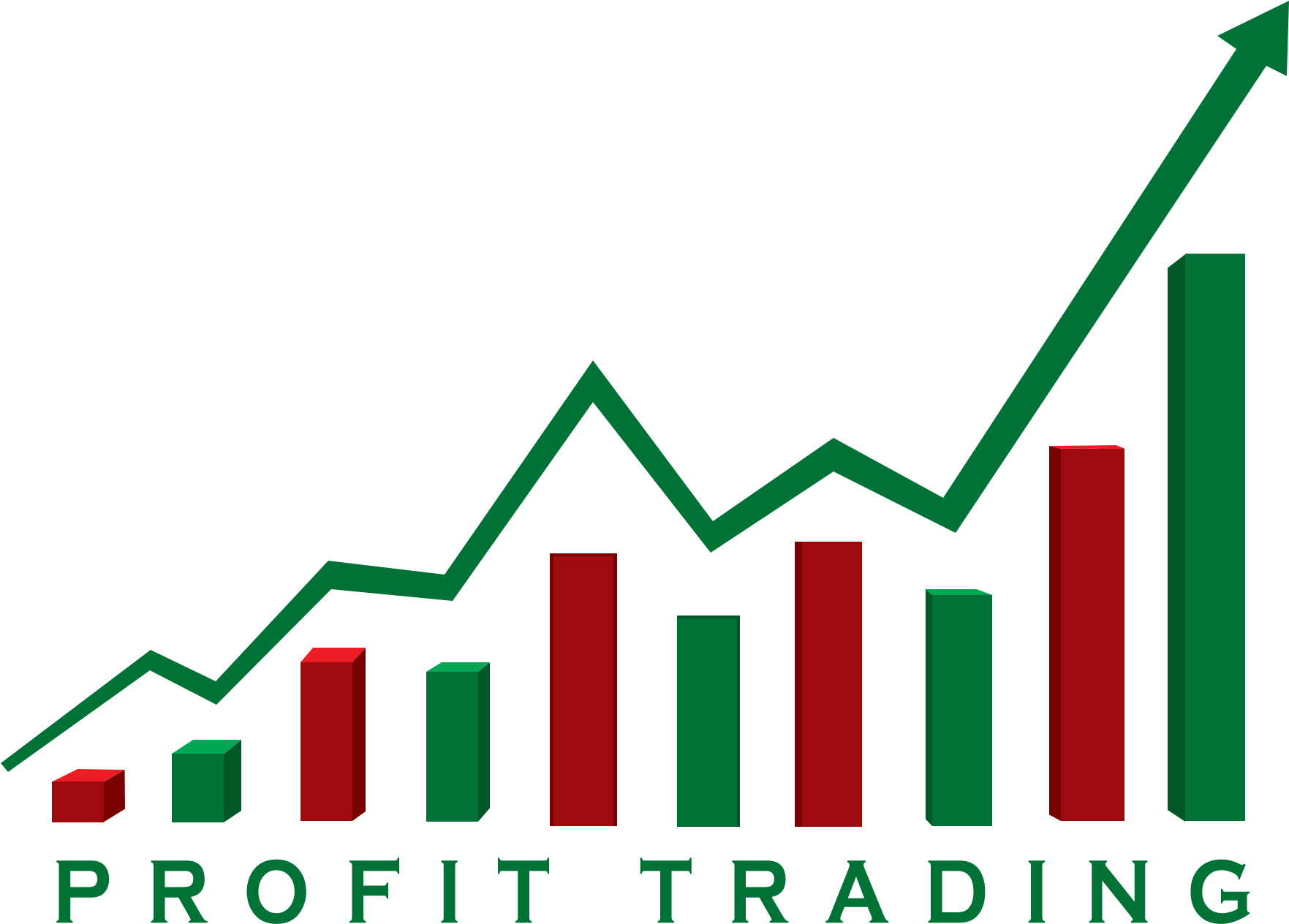 Profit Trading Graph Increase