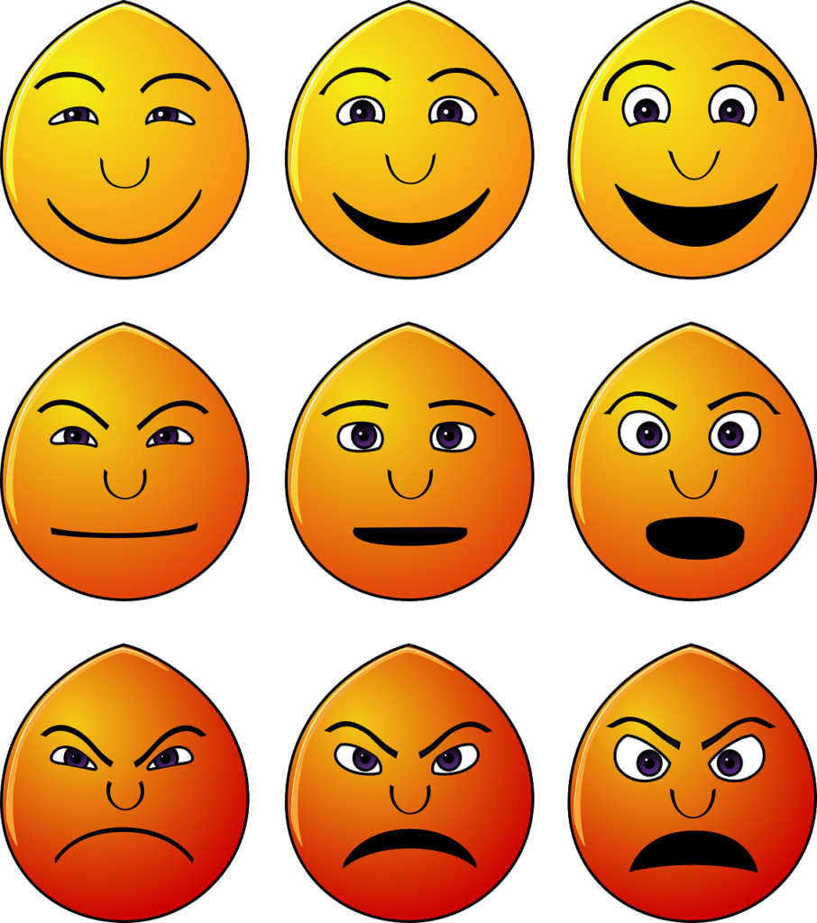 Progressionof Anger Emoji Set