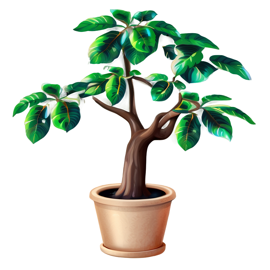 Prosperous Money Tree Image Png Fue53