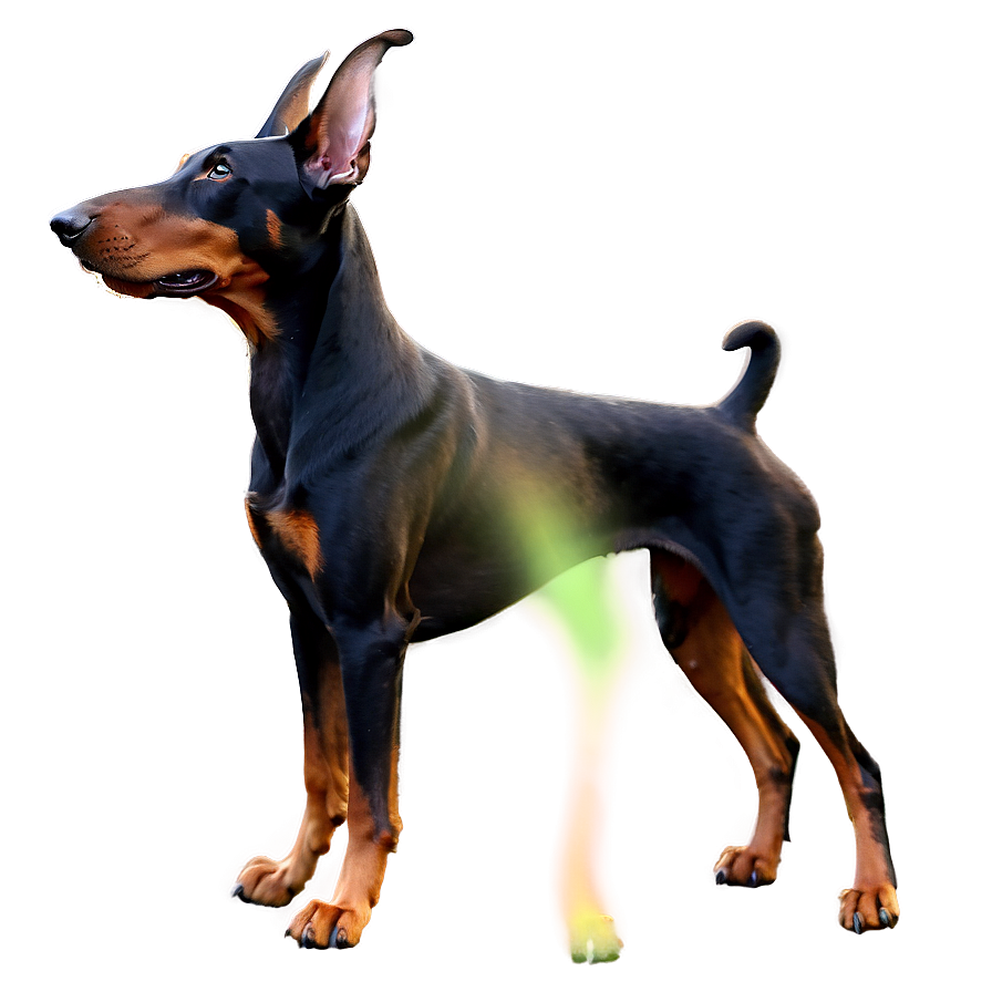 Protective Doberman Png 06252024