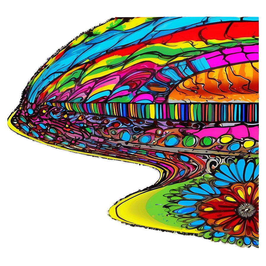 Psychedelic Art Drawing Png 67