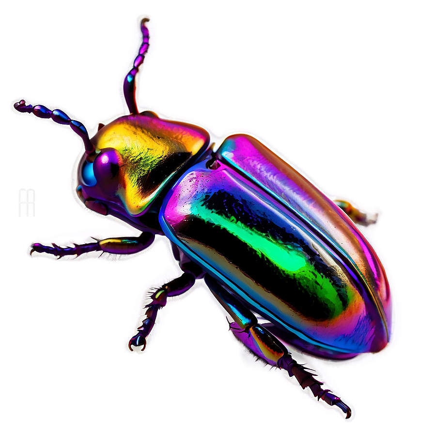 Psychedelic Beetle Visual Png Stq19