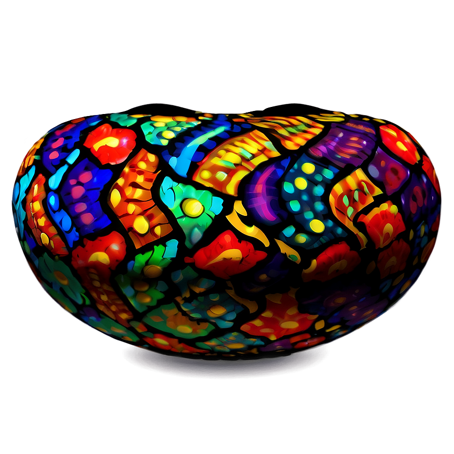 Psychedelic Lets Glow Crazy Pattern Png 06292024