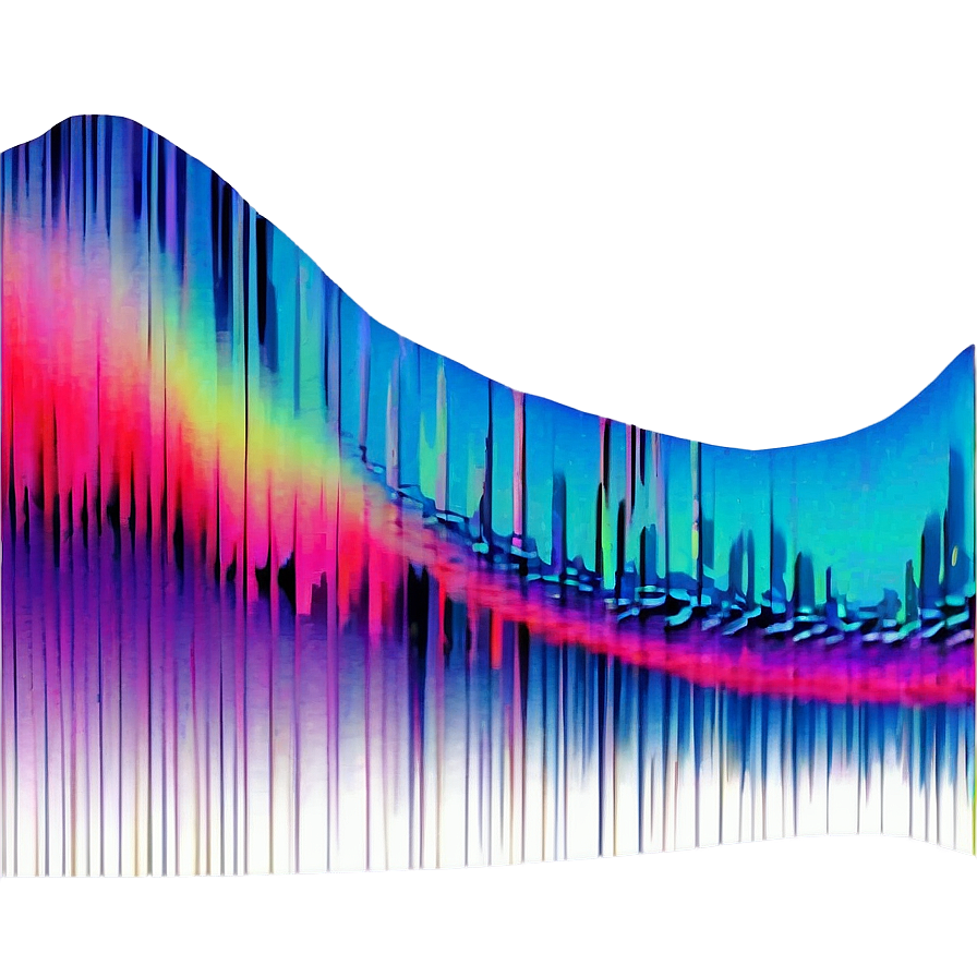 Psychedelic Sound Wave Png Mpo