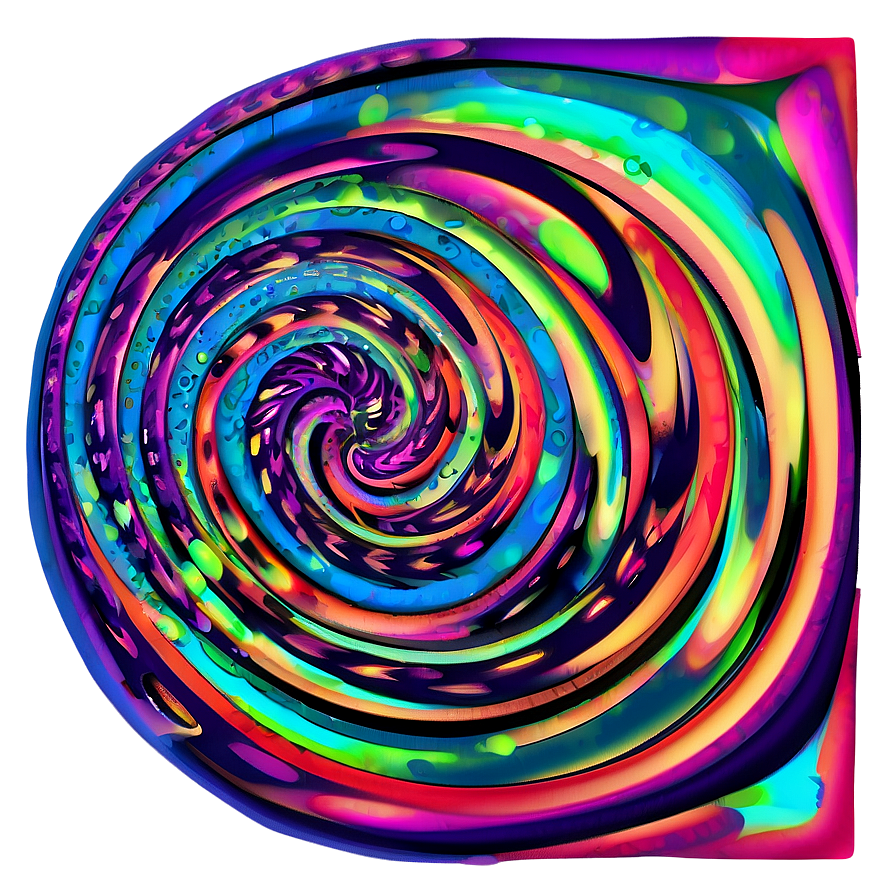 Psychedelic Swirl Png Ubw1