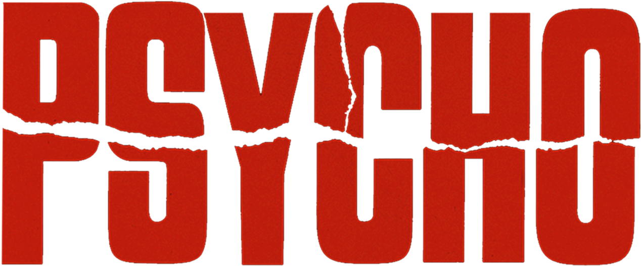 Psycho Movie Title Graphic