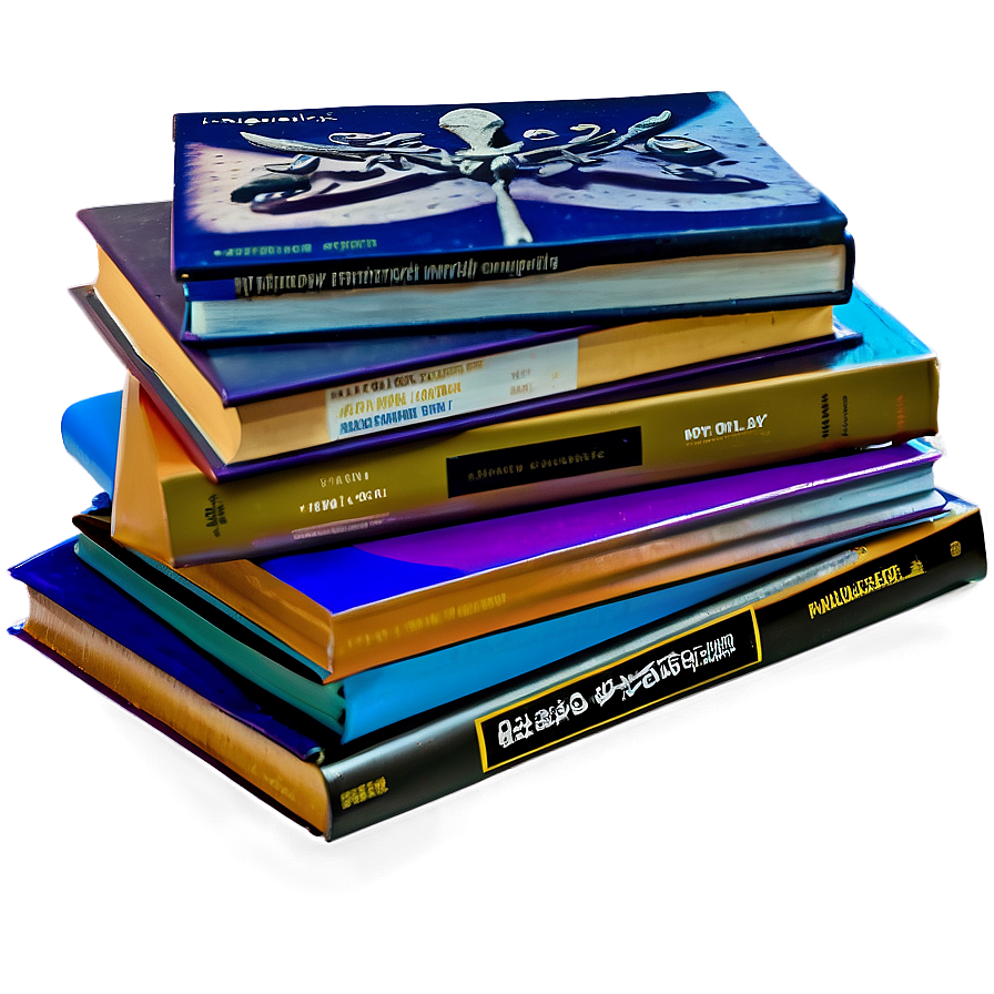 Psychology Books Pile Png Jsb7