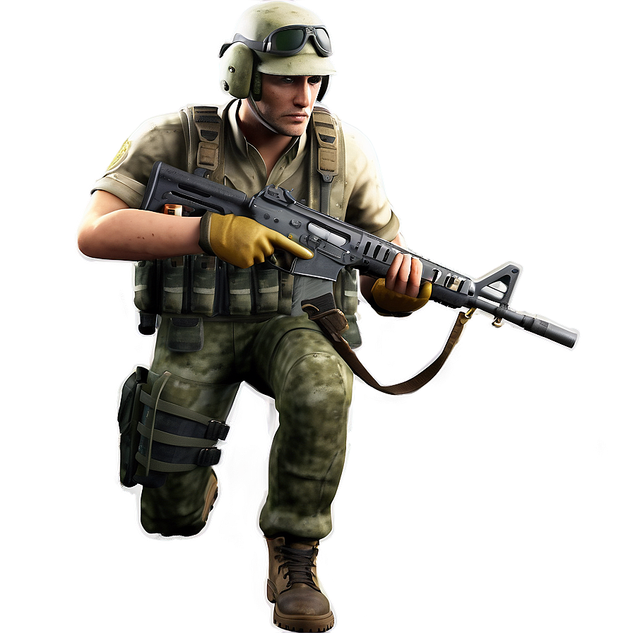 Pubg Commando Skin Png Dqe89