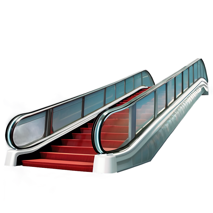 Public Escalator Side Angle Png 06242024